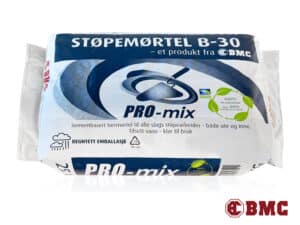 Mørtel Pro-Mix B-30 25 Kg
